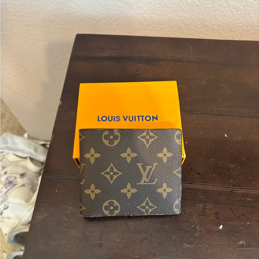 Louis Vuitton Tan Leather Wallet